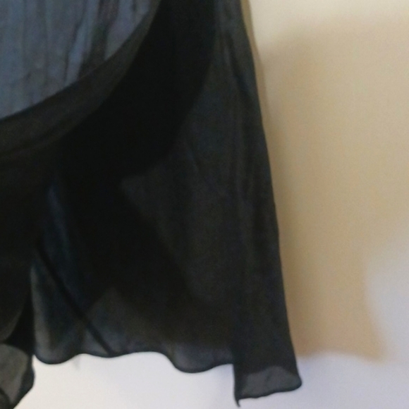 Victoria's Secret Silk Maxi Dress / Slip Black, Size L - Picture 3 of 11